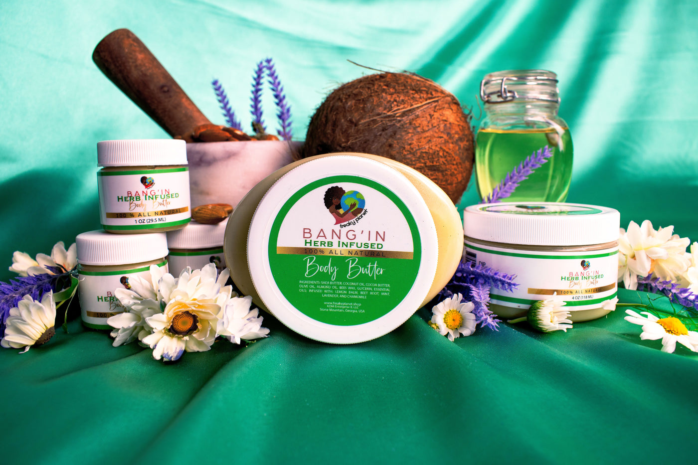 Herb Infused Bang’in Body Butter