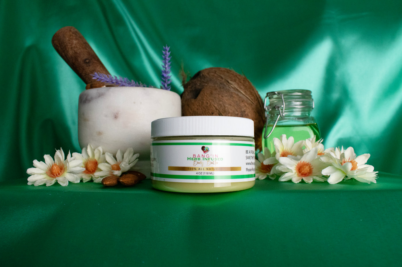 Herb Infused Bang’in Body Butter