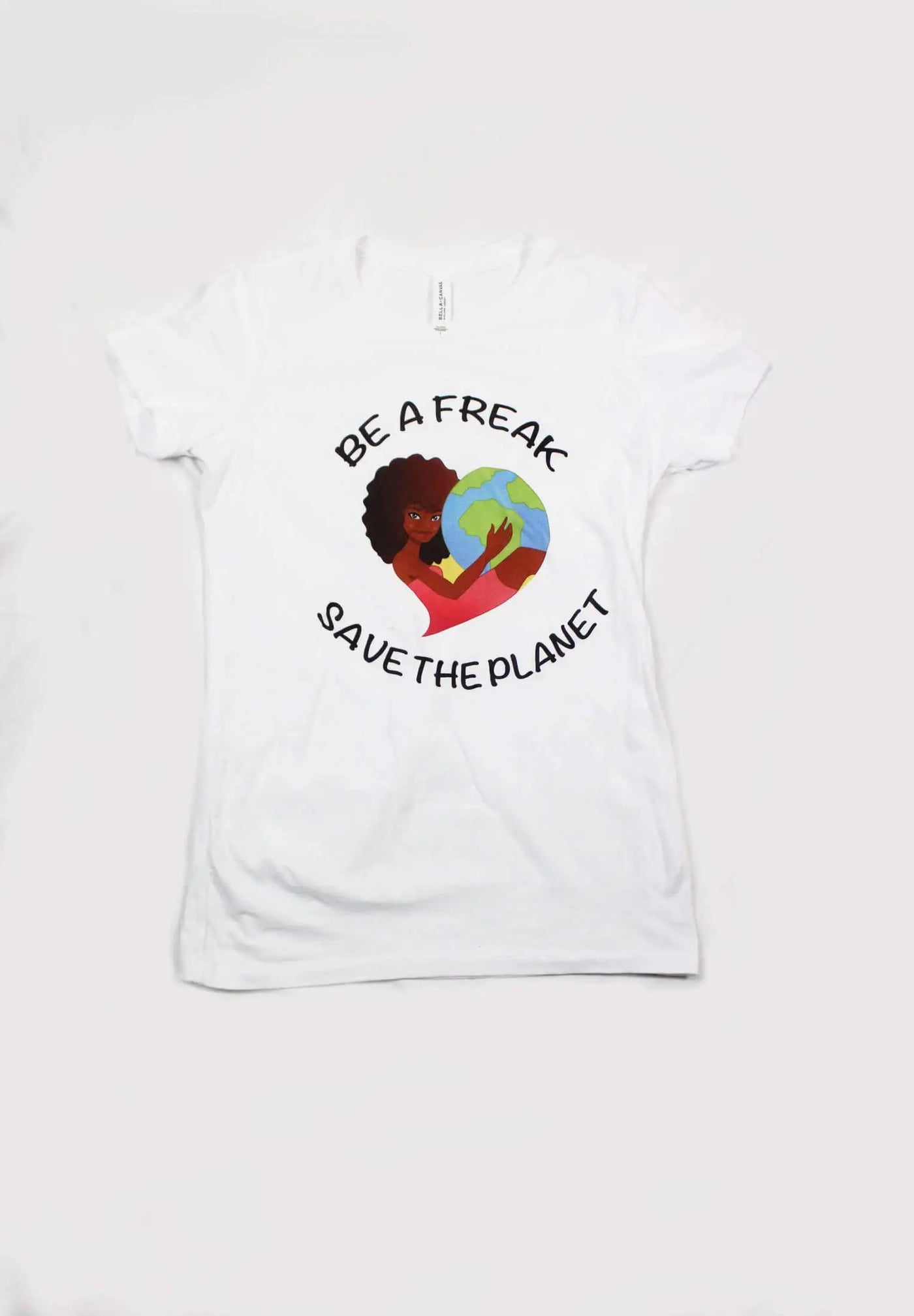 Freaky Planet – Women’s Slim Fit Cotton Tee